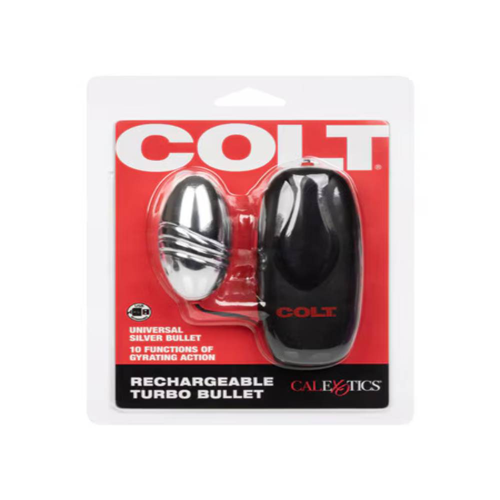 Colt Rechargeable Turbo 10 Functions Bullet Vibrator Bullet Vibrators