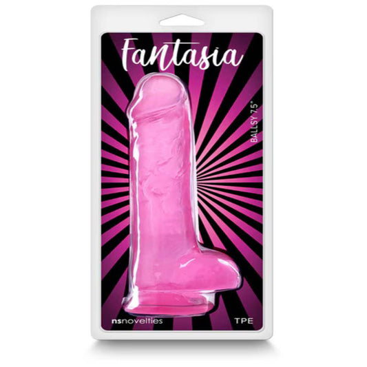 NS Novelties Fantasia Ballsy 7.5 inches Realistic Cock - Realistic Dildos
