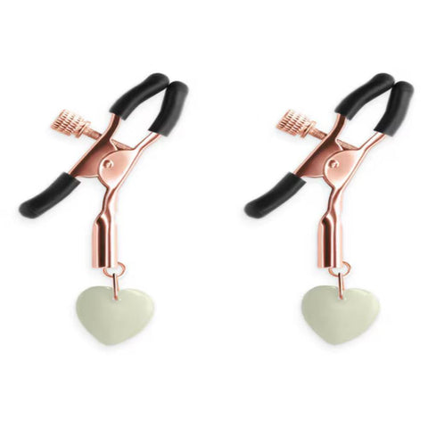 NS Novelties Bound Nipple Clamps G3 - Nipple and Clit Clamps