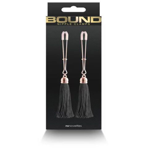 NS Novelties Bound Nipple Clamps T1 - Nipple and Clit Clamps