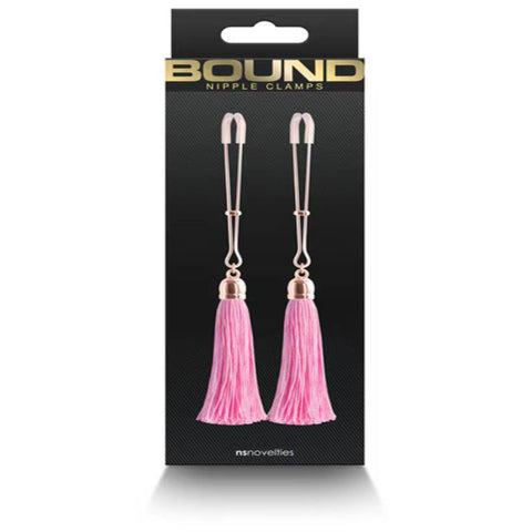 NS Novelties Bound Nipple Clamps T1 - Nipple and Clit Clamps