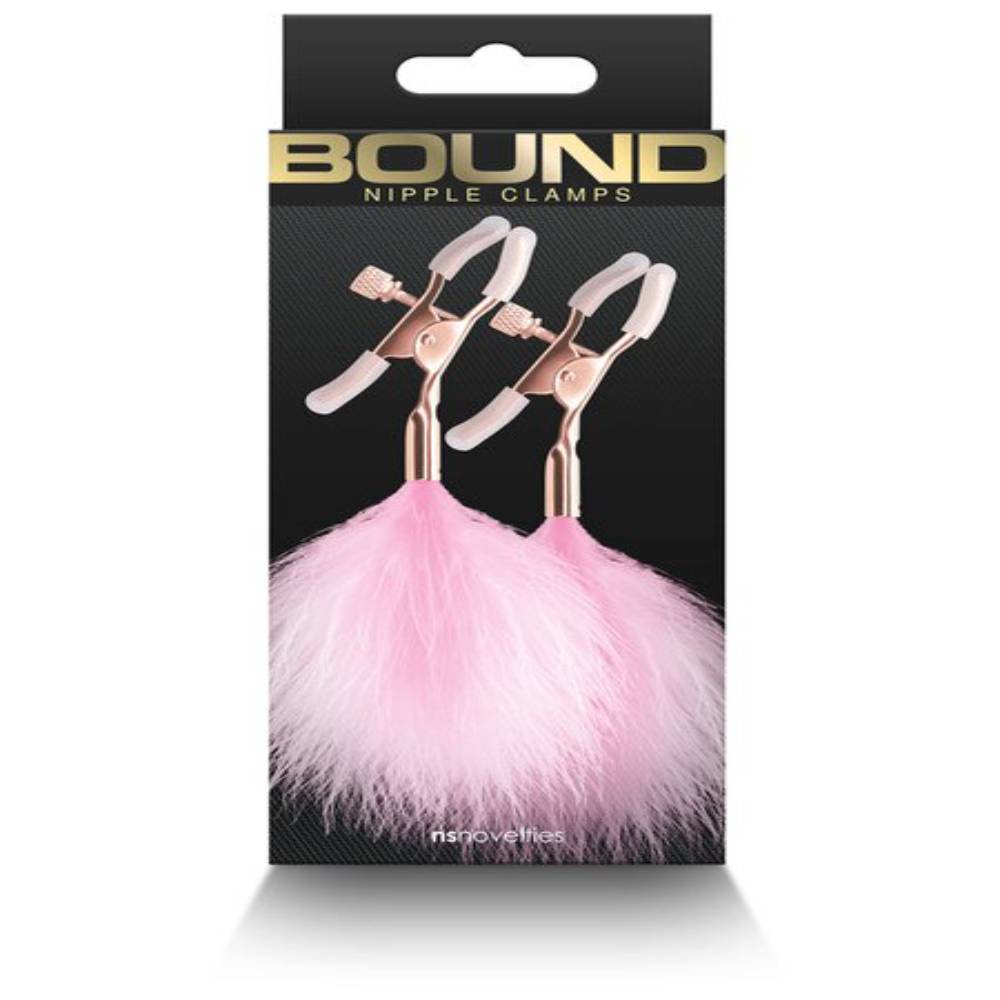 NS Novelties Bound Nipple Clamps F1 Nipple and Clit Clamps
