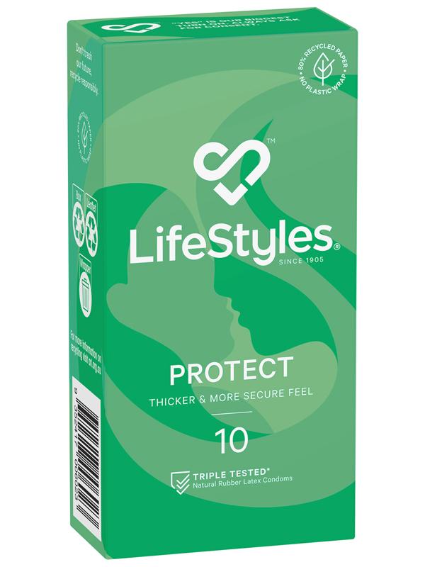 LifeStyles Protect Condoms 10 Pack Condoms