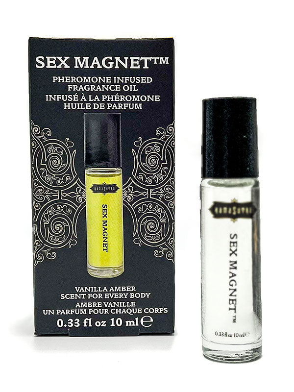 Kama Sutra Products Sex Magnet Pheromone Roll On Fragrance Oil Vanilla Amber Bath and Intimate Fragrances