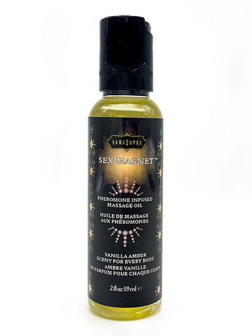 Kama Sutra Products Sex Magnet Pheromone Massage Oil Vanilla Amber - Massage Oils and Lubricants