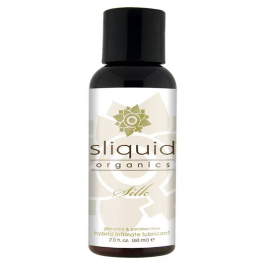 Sliquid Organics Silk Silicone Based Adult Lubricant Silicone Based Lubes