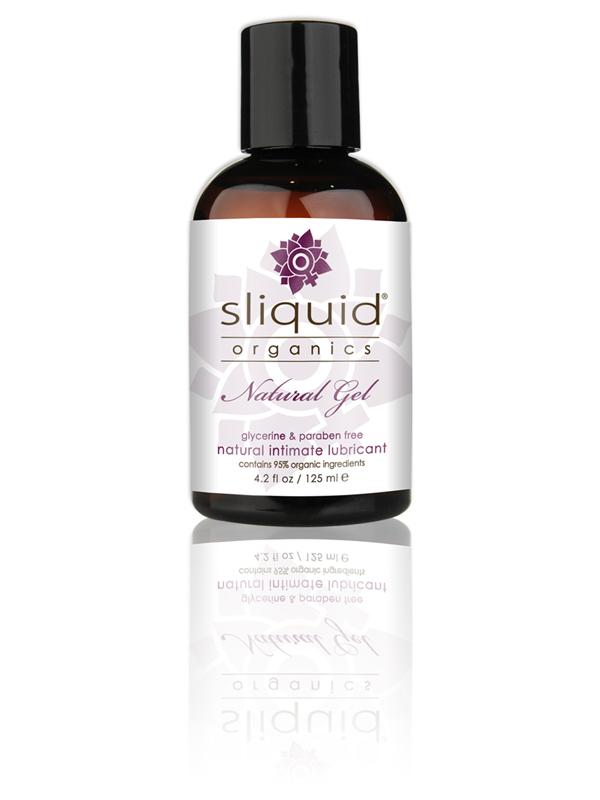 Sliquid Organics Natural Gel Water Based Intimate Lubricant 4.2 Oz Water Based Lubes