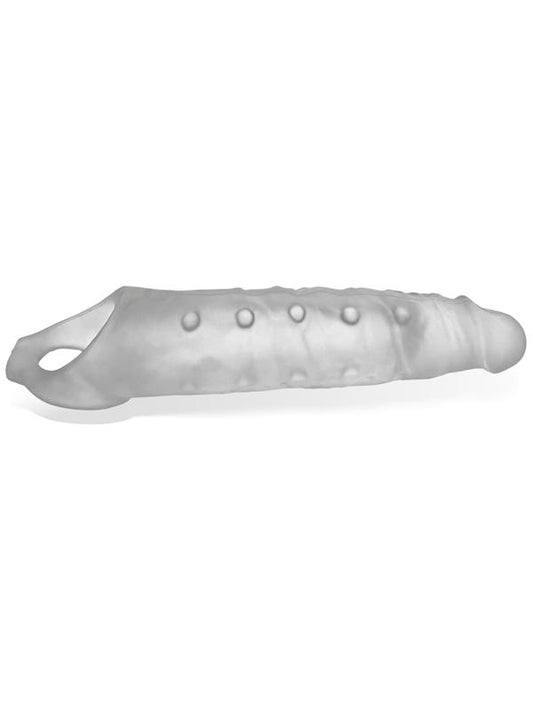 OxBalls Snake Deep Reacher Male Cocksheath Clear Ice - Penis Sleeves and Extenders