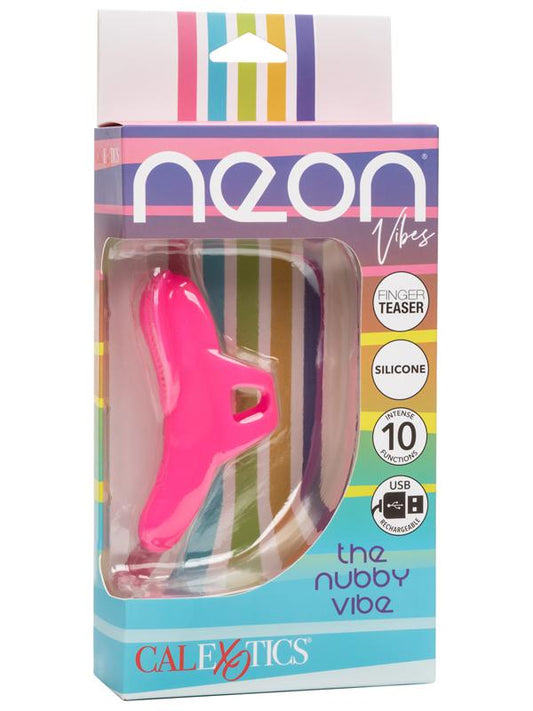 CalExotics Neon Vibes The Nubby Bullet Vibrator - Bullet Vibrators