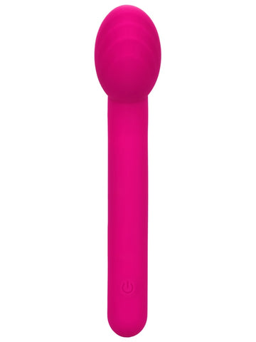 CalExotics Bliss Liquid Silicone Mini Tulip G Spot Vibrator - G-Spot Vibrators