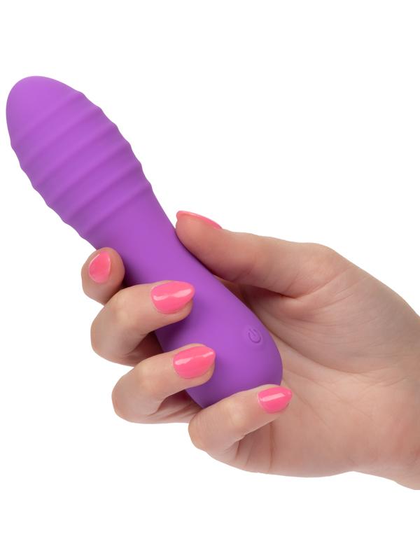 CalExotics Bliss Liquid Silicone Ripple Vibrator G-Spot Vibrators