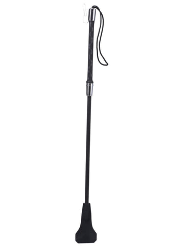 Tantus Confess Crop Black - Whips And Crops