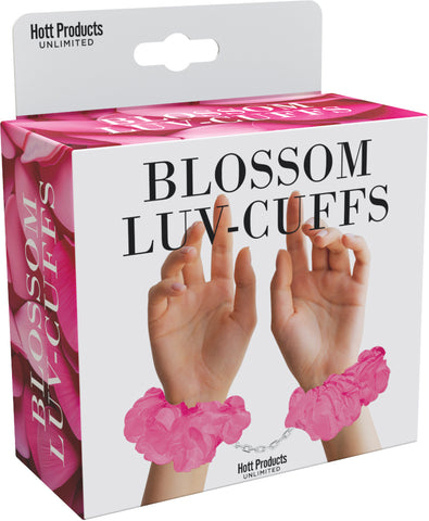 Hott Products Blossom Soft and Comfortable BDSM Luv Cuffs - Cuffs And Restraints