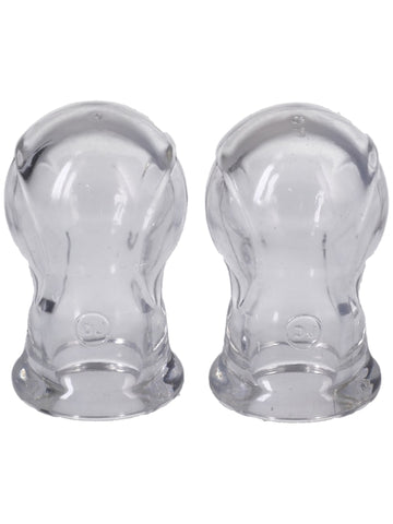 Kink Merci Tweak Nipple Sucker Set Clear - Breast and Nipple Toys