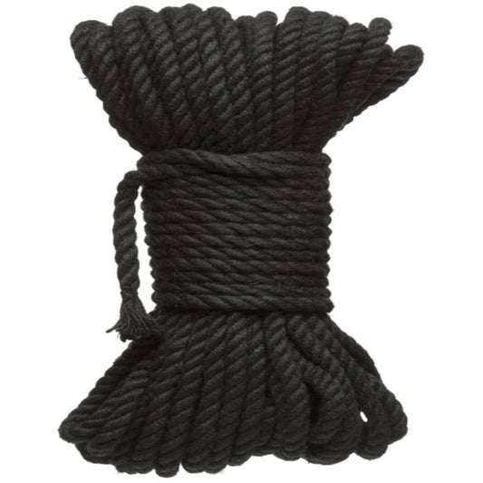 Kink Merci Bind and Tie 6mm Hemp Bondage Play Rope 50 Feet - Cuffs and Restraints