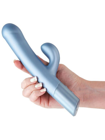 NS Novelties Royals Countess Recharable Rabbit Vibrator Metallic Seafoam - Rabbit Vibrators