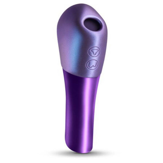 NS Novelties Seduction Nuvo Metallic Mini Air Pulse Vibrator Mini & Slim Vibrators