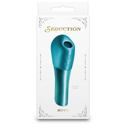 NS Novelties Seduction Nuvo Metallic Mini Air Pulse Vibrator - Mini & Slim Vibrators