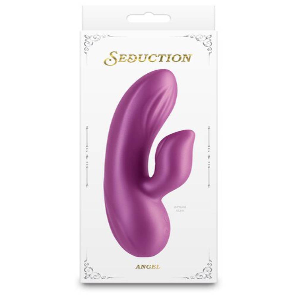 NS Novelties Seduction Angel Metallic Rabbit Vibrator Rabbit Vibrators