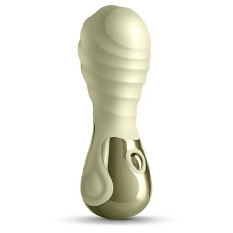 NS Novelties Seduction Chloe Metallic USB Rechargeable Silicone Vibrator - Personal Massagers
