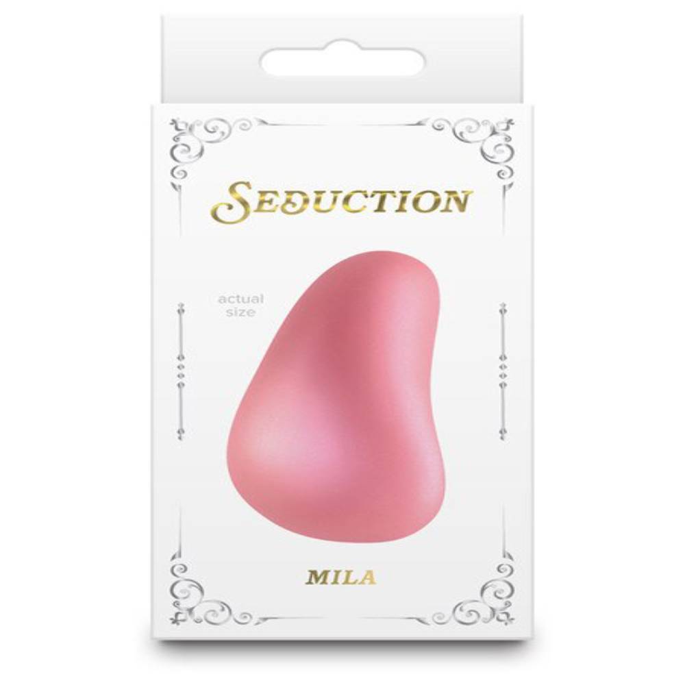 NS Novelties Seduction Mila Metallic Curve Vibrator - Personal Massagers
