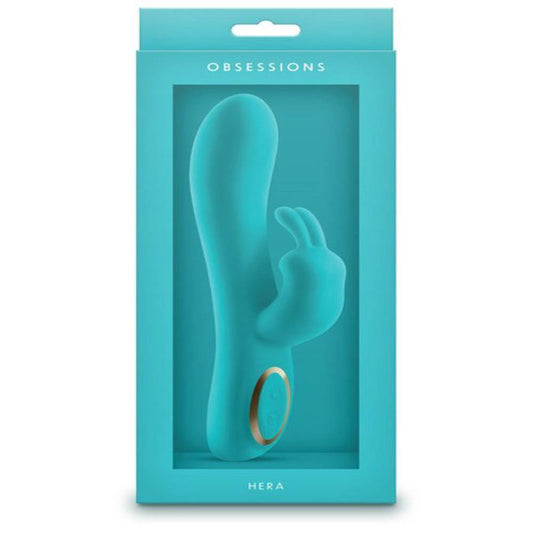 NS Novelties Obsessions Hera Rechargeable Rabbit Vibrator - Rabbit Vibrators
