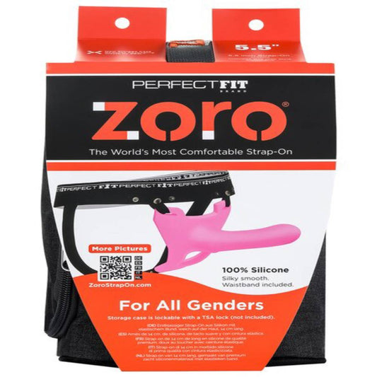 Perfect Fit Zoro 5.5 inches Strap-On with Case - Strap On Sextoys