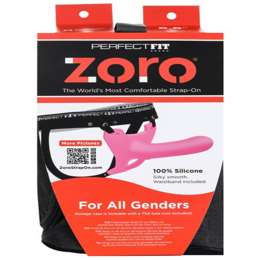 Perfect Fit Zoro 6.5 inches Strap-On with Case Strap On Sextoys