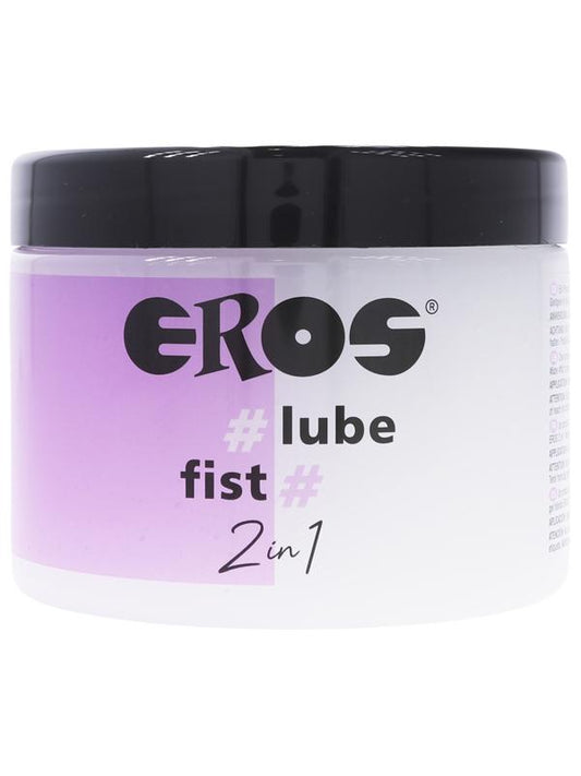 Eros 2 In 1 Fist Hybrid Gel Water Based Lubricant500ml - Water Based Lubes