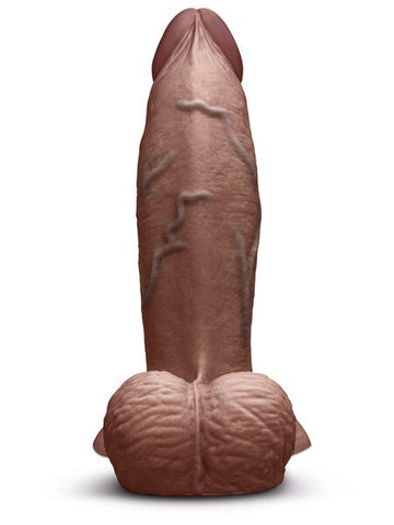 B-Vibe Slipskin 7 Inch Realistic Silicone Dildo Girthy - Realistic Dildos