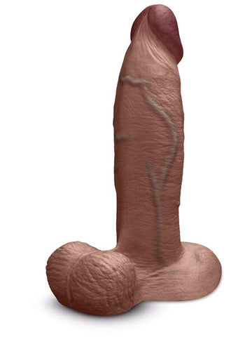 B-Vibe Slipskin Girthy 9 Inch Realistic Silicone Dildo - Realistic Dildos