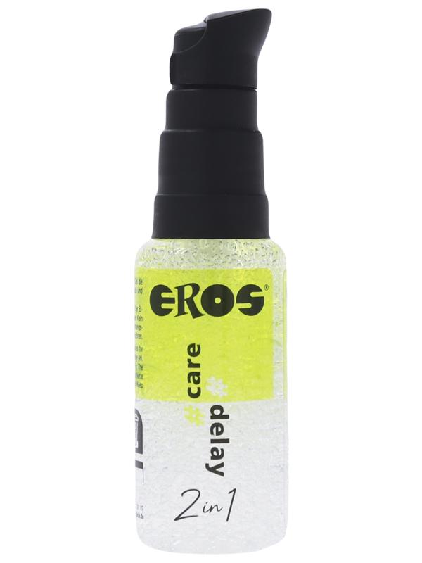 Eros 2 In 1 Care Delay Water Based Lubricant 30ml Water Based Lubes