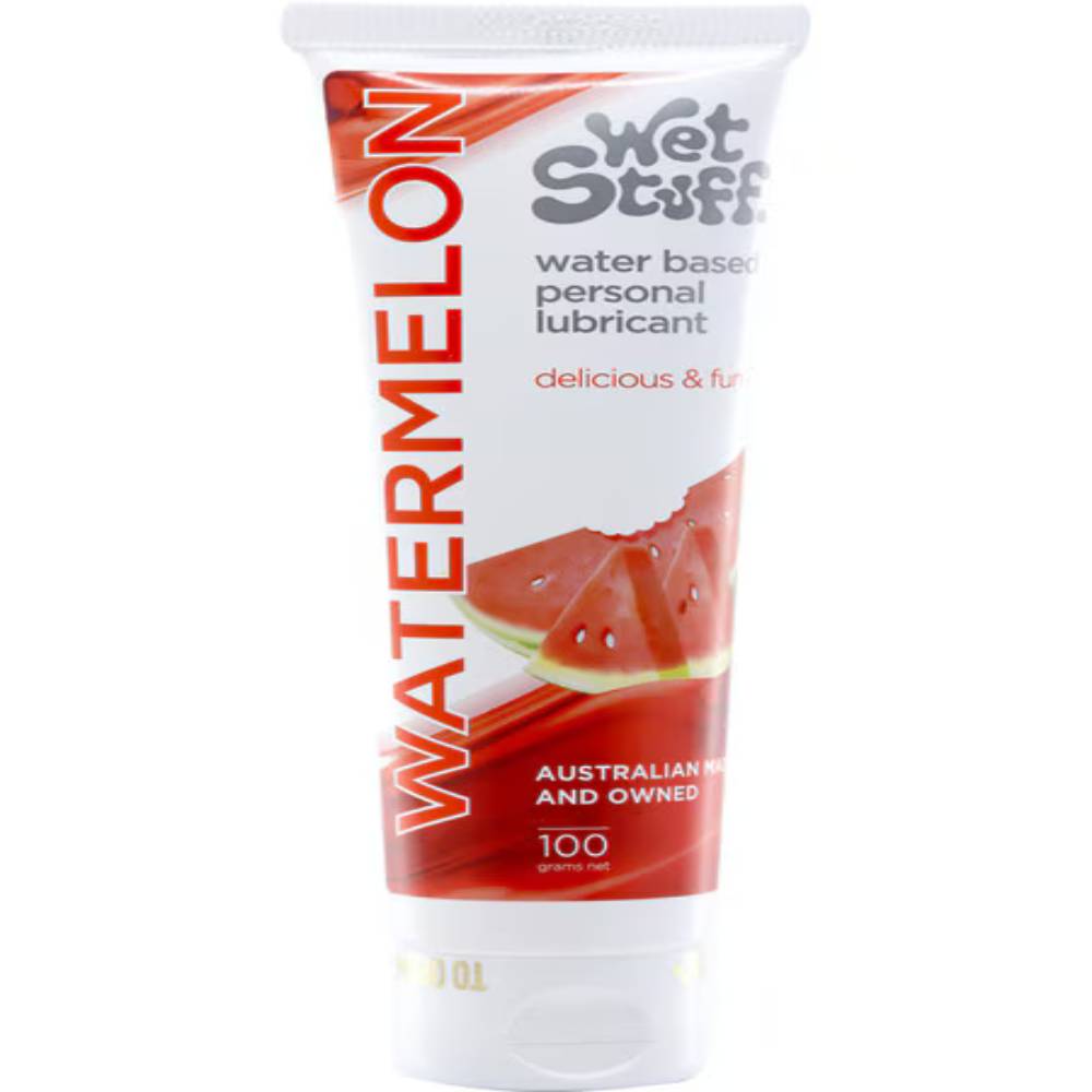 Wet Stuff Watermelon Water Based Lubricant 100g Tube Water Based Lubes