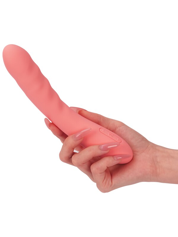 Svakom Ava Neo Interactive Thrusting G Spot Vibrator Peach G-Spot Vibrators