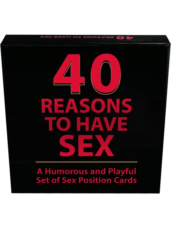 Kheper Games 40 Reasons to Have Sex Position Card Game Sex Games, Coupons and Tricks