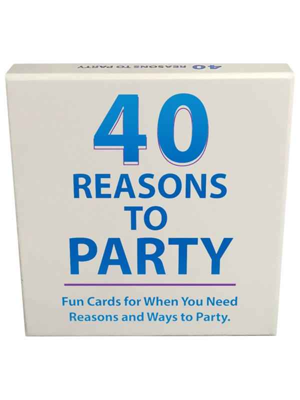 Kheper Games 40 Reasons to Party Adult Card Game Sex Games, Coupons and Tricks