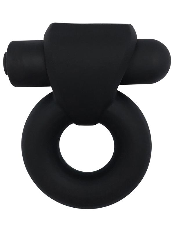 Playful Nero Liquid Silicone Vibe Cock Ring Silicone Cock Rings