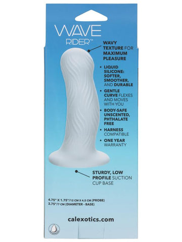 California Exotics Wave Rider Foam G Spot Silicone Dildo - Non-Realistic Dildos