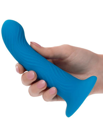 California Exotics Wave Rider Ripple G Spot Silicone Probe - Non-Realistic Dildos