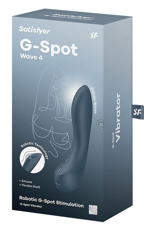 Satisfyer Wave 4 Silicone G Spot Vibrator - G-Spot Vibrators