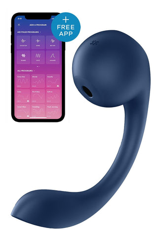 Satisfyer Pro Plus Wave 4 Air Pulse Clitoral Vibrator - Clit Ticklers and Pulsators