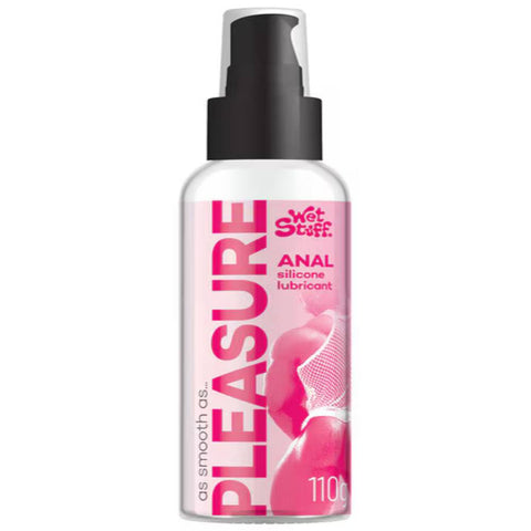 Wet Stuff Pleasure Silicone Based Anal Lubricant 110g Clear P/T - Anal Lubes