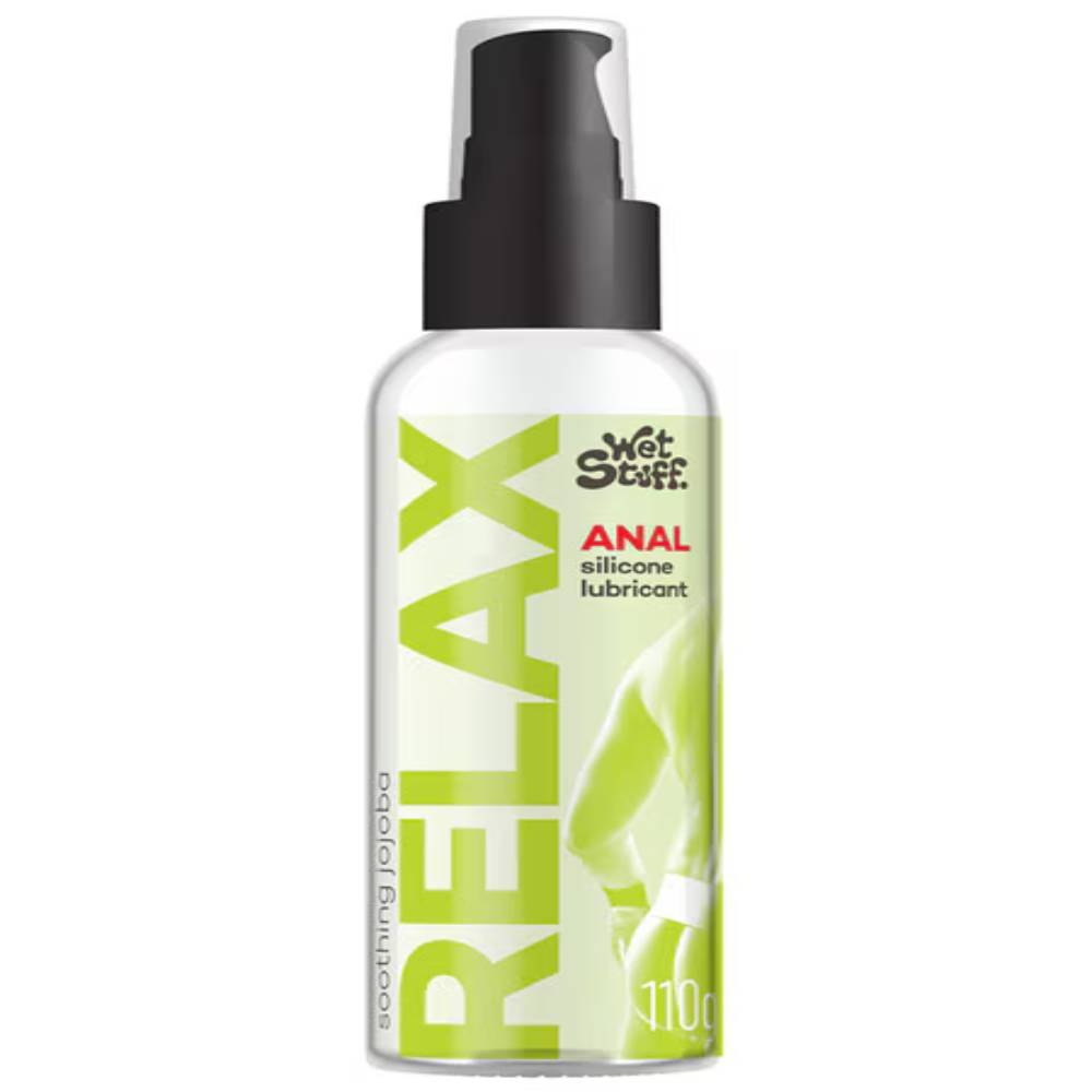 Wet Stuff Relax Anal Silicone Lubricant 110g Clear P/T Anal Lubes