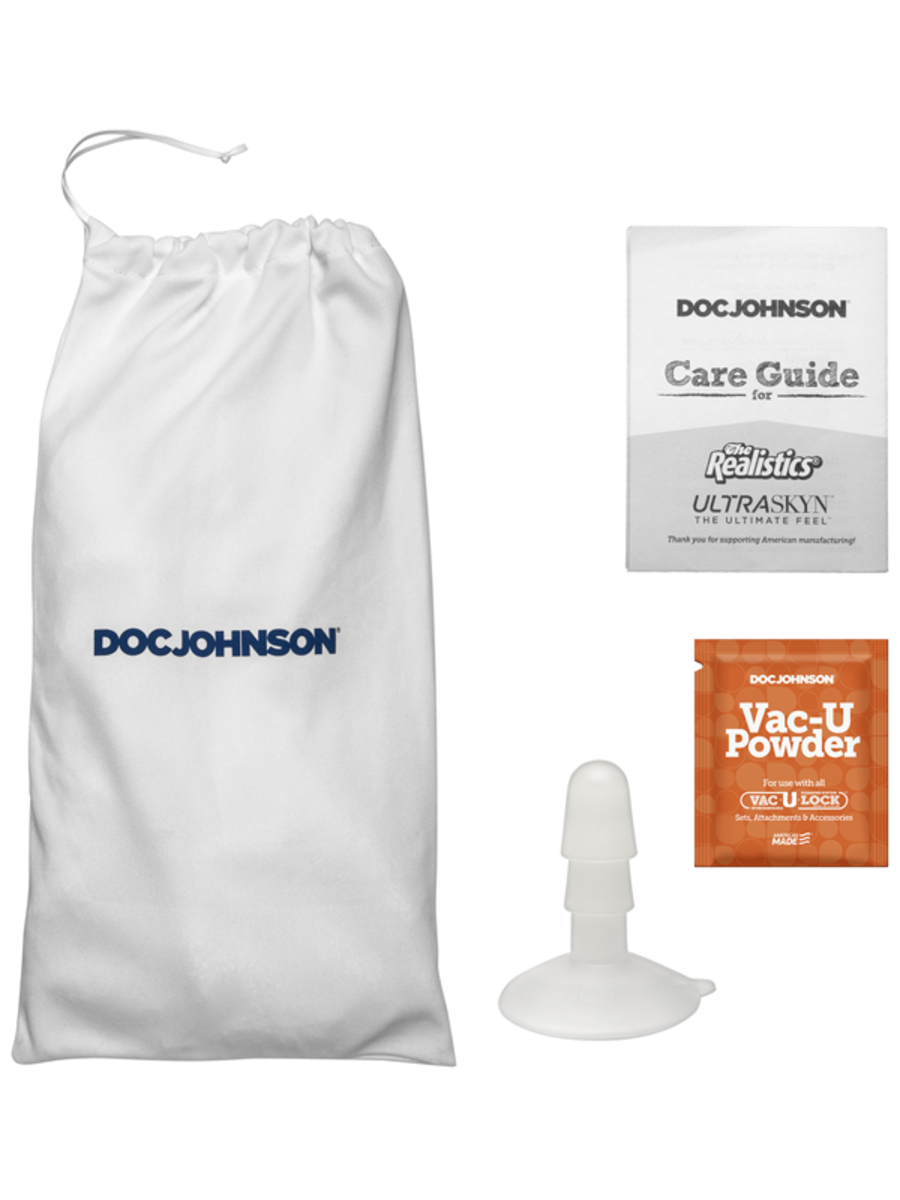 Vac-U-Lock The Realistic Cock With Removable Suction Cup Realistic Dildos