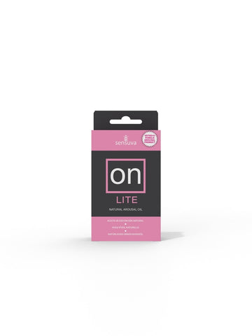 Sensuva On Lite Arousal Oil Medium Box 5ml - Massage Oils and Lubricants