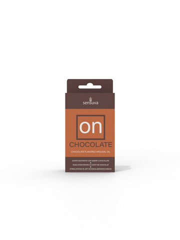 Sensuva On Chocolate Arousal Oil Medium Box 5ml - Massage Oils and Lubricants