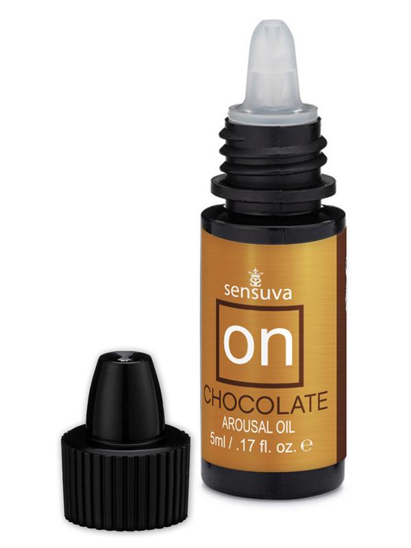 Sensuva On Chocolate Arousal Oil Medium Box 5ml Massage Oils and Lubricants