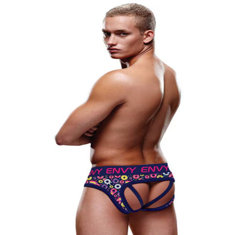 Envy Unicorn and Donuts Bubble Butt Male Jock - Jocks and G-Strings