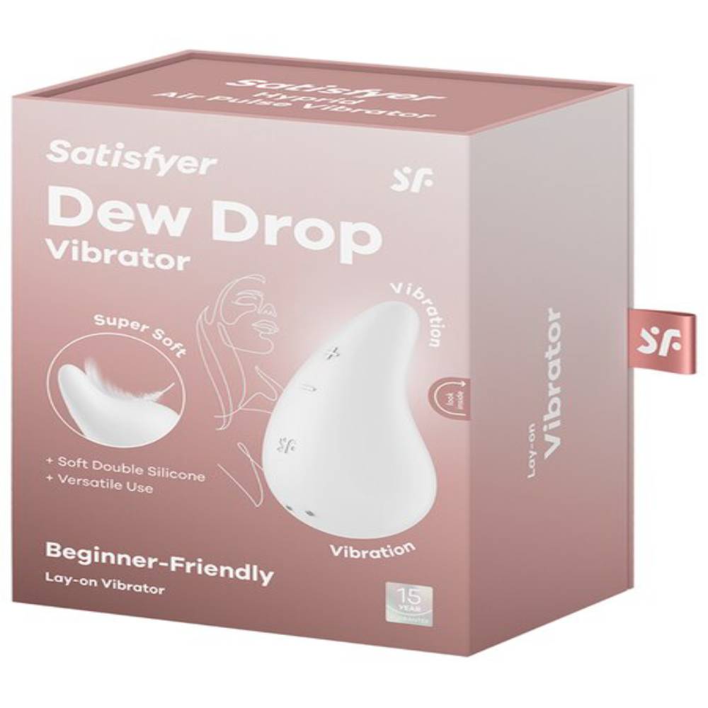 Satisfyer Dew Drop Intense Clitoral Stimulator Clit Ticklers and Pulsators