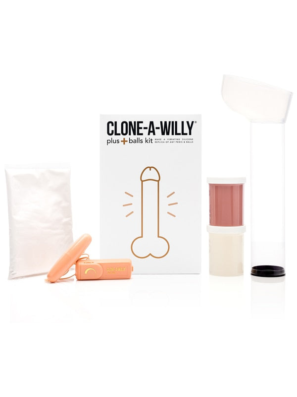 Empire Labs Clone A Willy Plus Balls Kit Medium Skin Tone Sex Kits